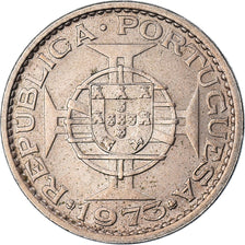 Coin, Mozambique, 5 Escudos, 1973, EF(40-45), Copper-nickel, KM:86