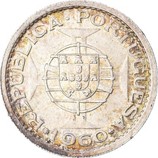 Coin, Mozambique, 5 Escudos, 1960, EF(40-45), Silver, KM:84
