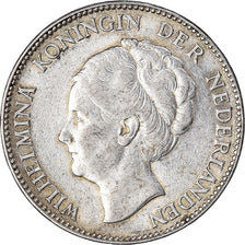 Coin, Netherlands, Wilhelmina I, Gulden, 1930, EF(40-45), Silver, KM:161.1