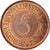 Moneda, Mauricio, Elizabeth II, 5 Cents, 1975, MBC+, Bronce, KM:34