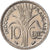 Coin, FRENCH INDO-CHINA, 10 Cents, 1939, Paris, non-magnetic, EF(40-45)