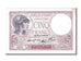 Billete, Francia, 5 Francs, 5 F 1917-1940 ''Violet'', 1939, 1939-10-26, SC