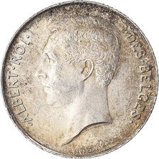 Coin, Belgium, Albert I, Franc, 1913, EF(40-45), Silver, KM:72
