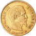 Moneta, Francia, Napoleon III, 10 Francs, 1856, Paris, MB+, Oro, KM:784.3
