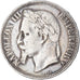 Coin, France, Napoleon III, 5 Francs, 1870, Paris, VF(30-35), Silver