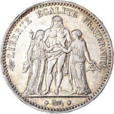 Coin, France, Hercule, 5 Francs, 1874, Paris, EF(40-45), Silver, KM:820.1