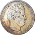 Coin, France, Louis-Philippe, 5 Francs, 1843, Paris, VF(20-25), Silver