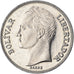 Moneda, Venezuela, 5 Bolivares, 1988, MBC+, Níquel, KM:53.2