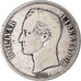 Coin, Venezuela, Gram 25, 5 Bolivares, 1886, VF(20-25), Silver, KM:24.1
