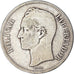 Coin, Venezuela, Gram 25, 5 Bolivares, 1887, VF(20-25), Silver, KM:24.1