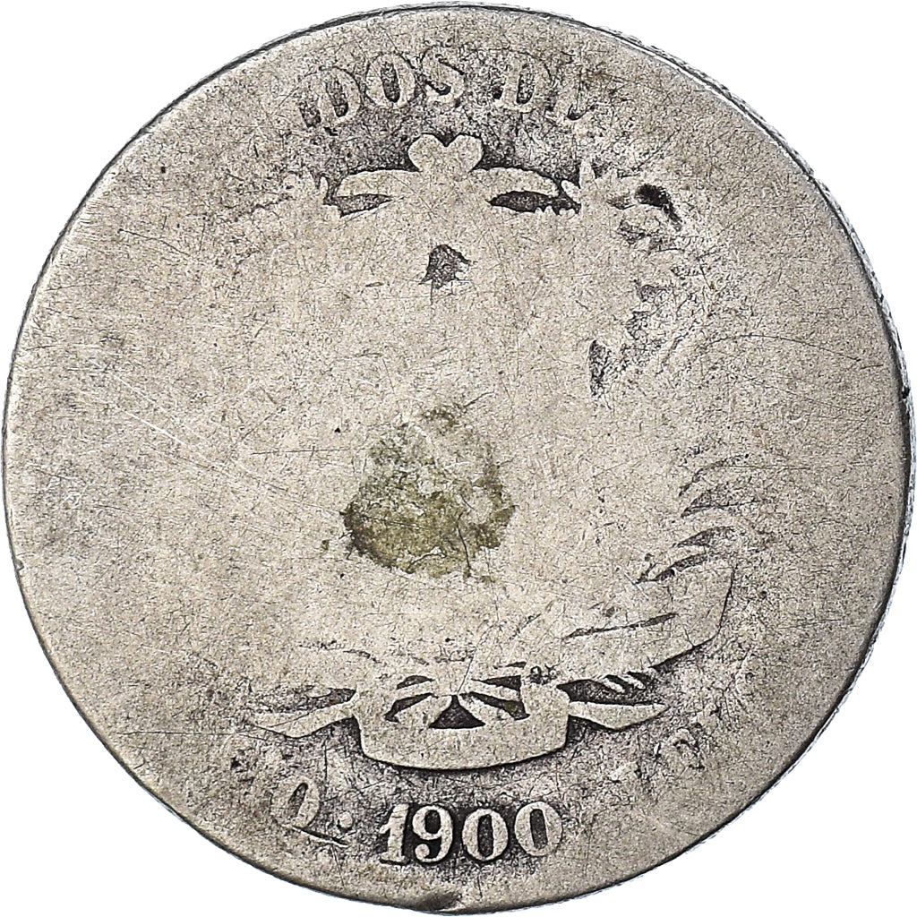 Monnaie, Venezuela, Gram 10, 2 Bolivares, 1900, B, Argent, KM:23