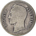 Moneta, Venezuela, Gram 10, 2 Bolivares, 1902, MB, Argento, KM:23