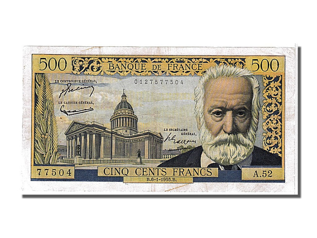 500 Francs type Victor Hugo