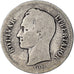 Moneta, Venezuela, Gram 10, 2 Bolivares, 1903, MB, Argento, KM:23