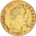 Coin, France, Napoleon III, 5 Francs, 1866, Strasbourg, EF(40-45), Gold