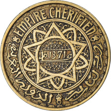 Monnaie, Maroc, Mohammed V, 50 Francs, AH 1371/1952, Paris, TTB