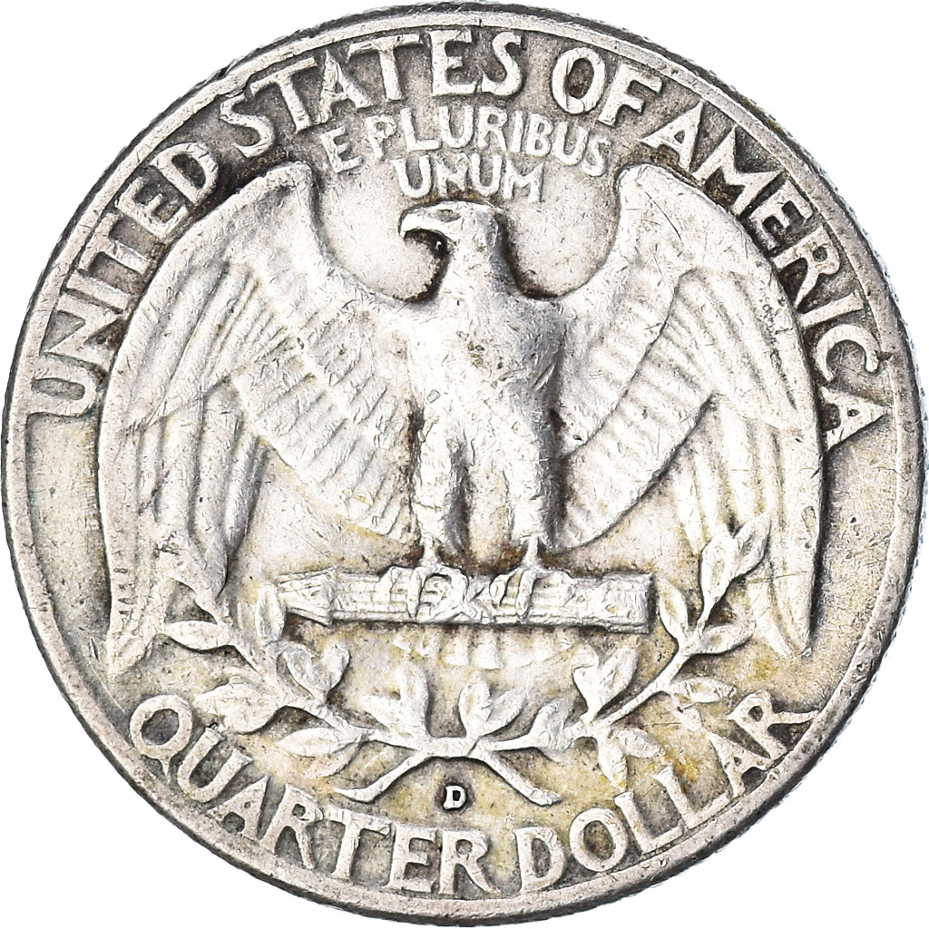 Coin, United States, Washington, Quarter, 1961, Denver, EF(40-45), Silver
