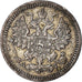 Moneta, Russia, Nicholas II, 5 Kopeks, 1898, Saint-Petersburg, BB, Argento