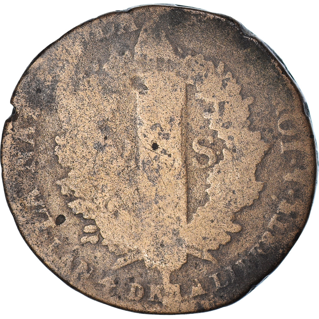 Monnaie, France, Louis XVI, 2 Sols, 1792, Lille, B, Bronze, Gadoury:25