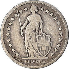 Coin, Switzerland, 2 Francs, 1874, Bern, VF(30-35), Silver, KM:21