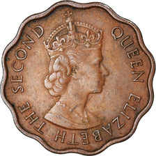 Moeda, Honduras Britânicas, Elizabeth II, Cent, 1958, EF(40-45), Bronze, KM:30