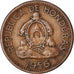 Moneda, Honduras, 2 Centavos, 1956, Philadelphia, U.S.A., MBC+, Bronce, KM:78
