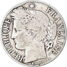 Münze, Frankreich, Cérès, Franc, 1887, Paris, S, Silber, KM:822.1