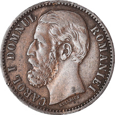 Coin, Romania, Carol I, 2 Bani, 1879, Bucharest, EF(40-45), Copper, KM:11.2