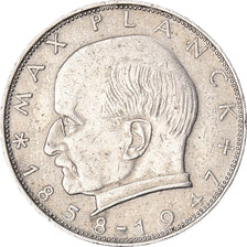 Moneta, Niemcy - RFN, 2 Mark, 1962, Munich, EF(40-45), Miedź-Nikiel, KM:116