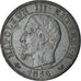 Coin, France, Napoleon III, 5 Centimes, 1856, Lille, VF(30-35), Bronze