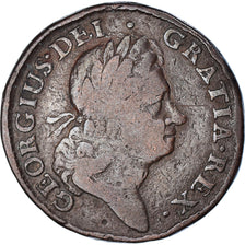 Coin, Ireland, George I, 1/2 Penny, 1723, F(12-15), Copper, KM:117.2