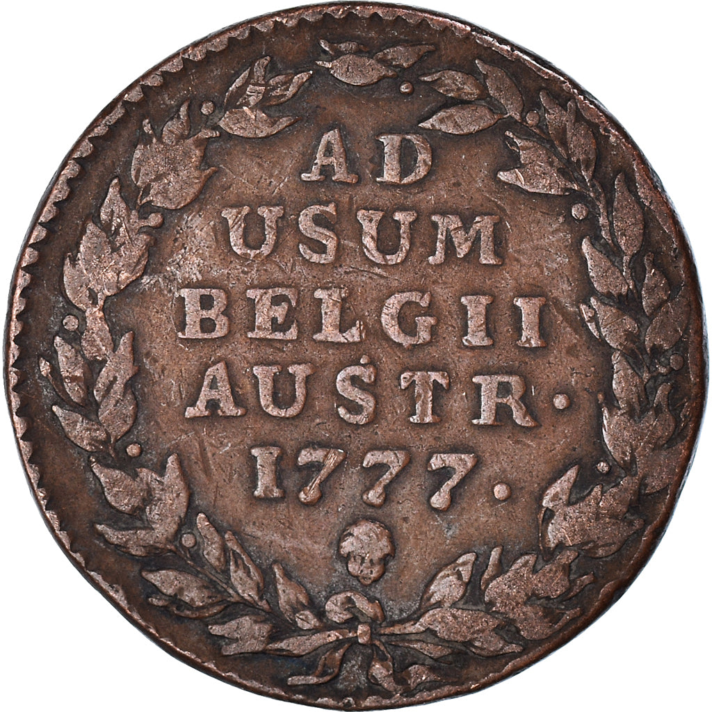 Coin, AUSTRIAN NETHERLANDS, Maria Theresa, 2 Liards, 2 Oorden, 1777, Brussels