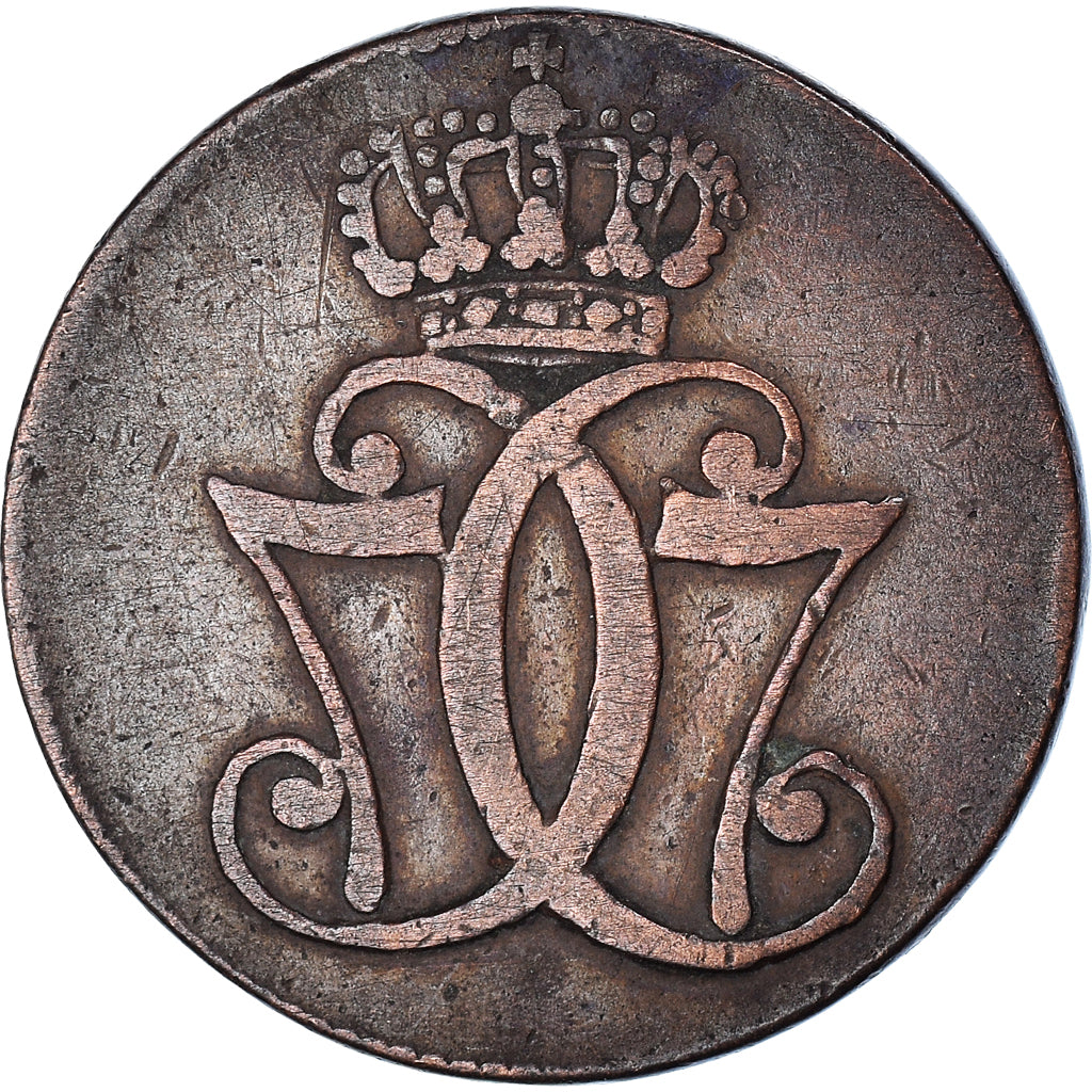 Coin, Denmark, Christian VII, Skilling, 1771, VF(30-35), Copper, KM:616.1