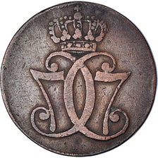 Coin, Denmark, Christian VII, Skilling, 1771, VF(30-35), Copper, KM:616.1
