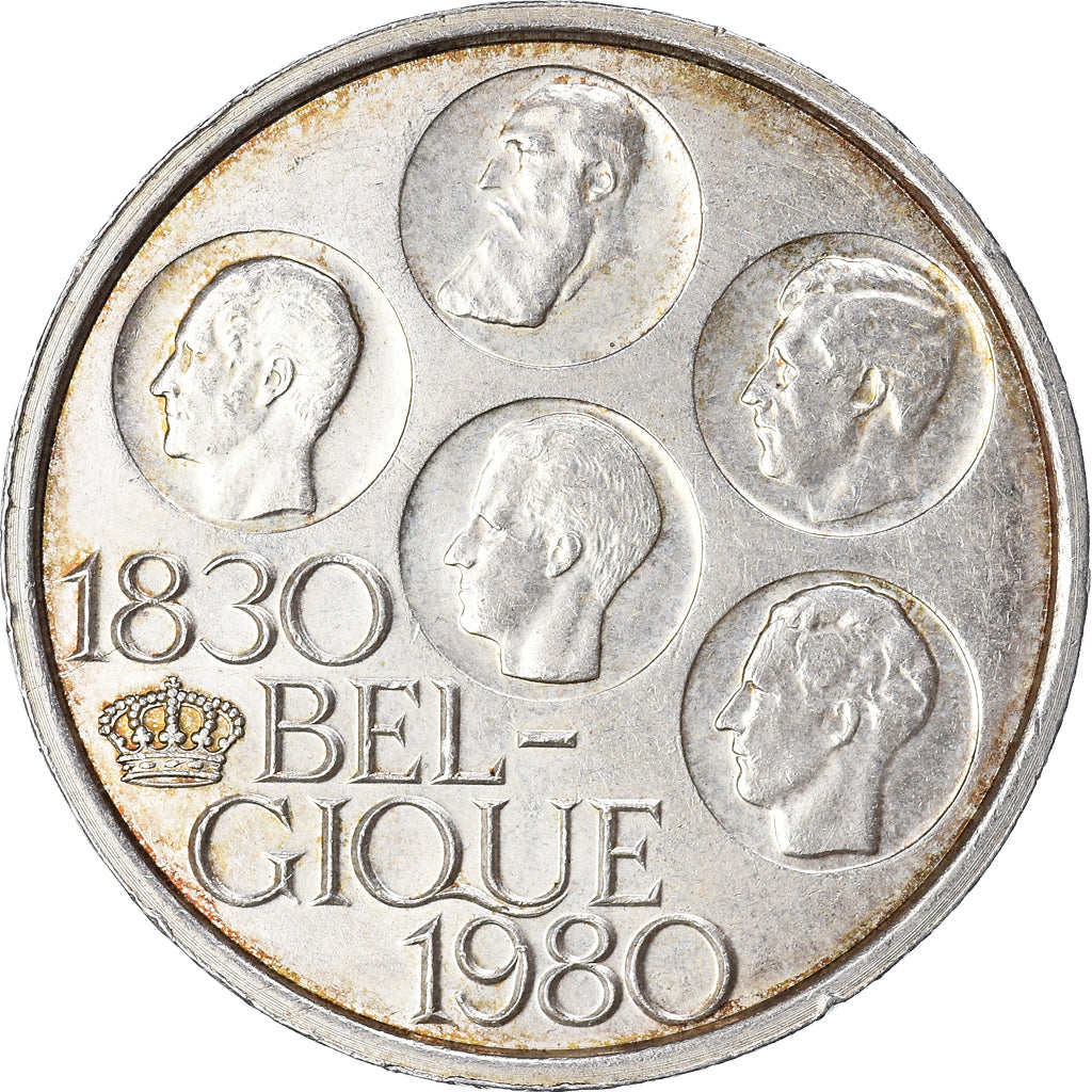 Coin, Belgium, Baudouin I, 500 Francs, 500 Frank, 1980, Brussels, AU(55-58)