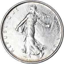 Munten, Frankrijk, Semeuse, 5 Francs, 1963, PR, Zilver, KM:926, Gadoury:770