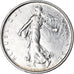 Munten, Frankrijk, Semeuse, 5 Francs, 1963, PR, Zilver, KM:926, Gadoury:770