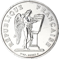 Munten, Frankrijk, Droits de l'Homme, 100 Francs, 1989, PR, Zilver, KM:970