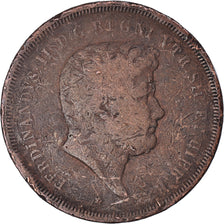 Coin, ITALIAN STATES, NAPLES, Ferdinando II, 10 Tornesi, 1844, Naples, F(12-15)