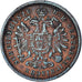 Moneta, Austria, Franz Joseph I, Kreuzer, 1891, BB, Rame, KM:2187