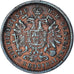 Moneta, Austria, Franz Joseph I, Kreuzer, 1891, EF(40-45), Miedź, KM:2187