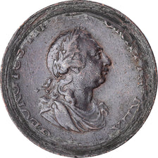 Coin, Great Britain, George III, 1/2 Penny, 1799, VF(20-25), Copper, KM:647