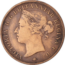 Monnaie, Jersey, Victoria, 1/12 Shilling, 1888, TB+, Bronze, KM:8