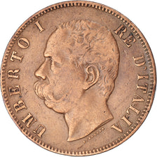 Münze, Italien, Umberto I, 10 Centesimi, 1893, Birmingham, SS, Kupfer, KM:27.1