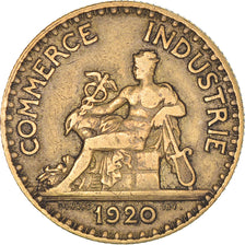 Moneta, Francia, Chambre de commerce, 2 Francs, 1920, Paris, MB+