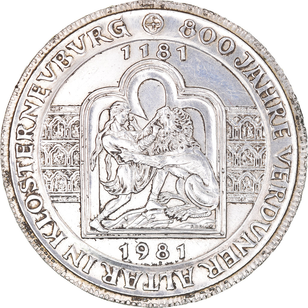 Coin, Austria, 500 Schilling, 1981, AU(50-53), Silver, KM:2951