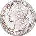 Moeda, França, Louis XV, 1/2 ECU, 44 Sols, 1747, Lille, EF(40-45), Prata