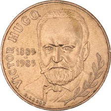 Moneta, Francja, Victor Hugo, 10 Francs, 1985, Tranche A, AU(50-53)