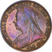 Moneda, Gran Bretaña, Victoria, Penny, 1896, MBC, Bronce, KM:790