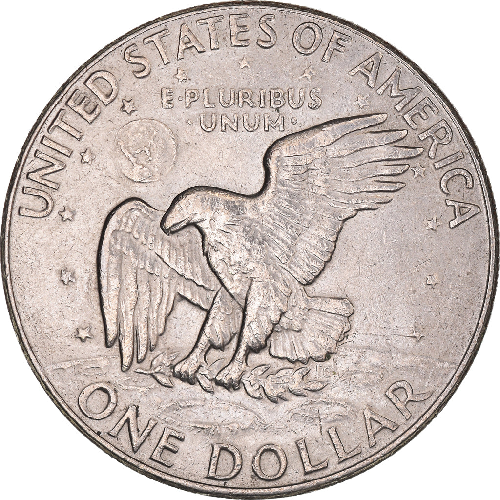 Coin, United States, Eisenhower, Dollar, 1977, Philadelphia, EF(40-45)